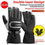 Cycling Gloves Full-Finger Water-Repellent & Moisture-Wicking