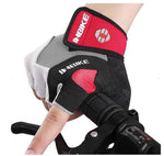 Cycling Gloves Gel Padding Half-Finger Non-Slip Grip