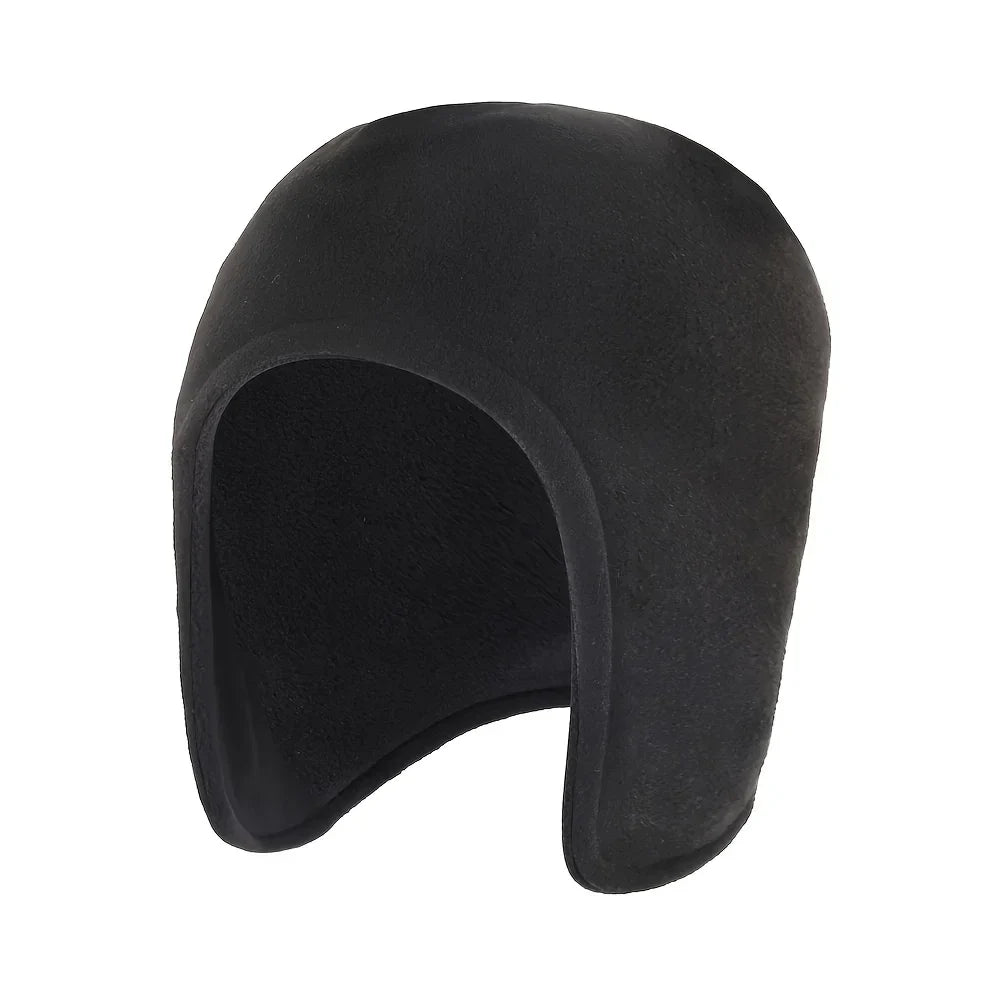 Cycling Hat Double-Layer Fleece Wind-Resistant Ear Protection