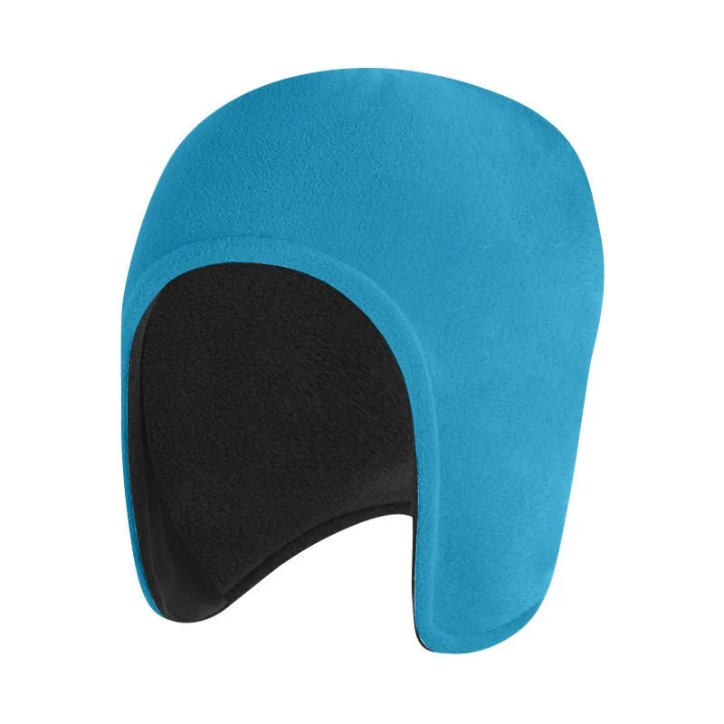 Cycling Hat Double-Layer Fleece Wind-Resistant Ear Protection
