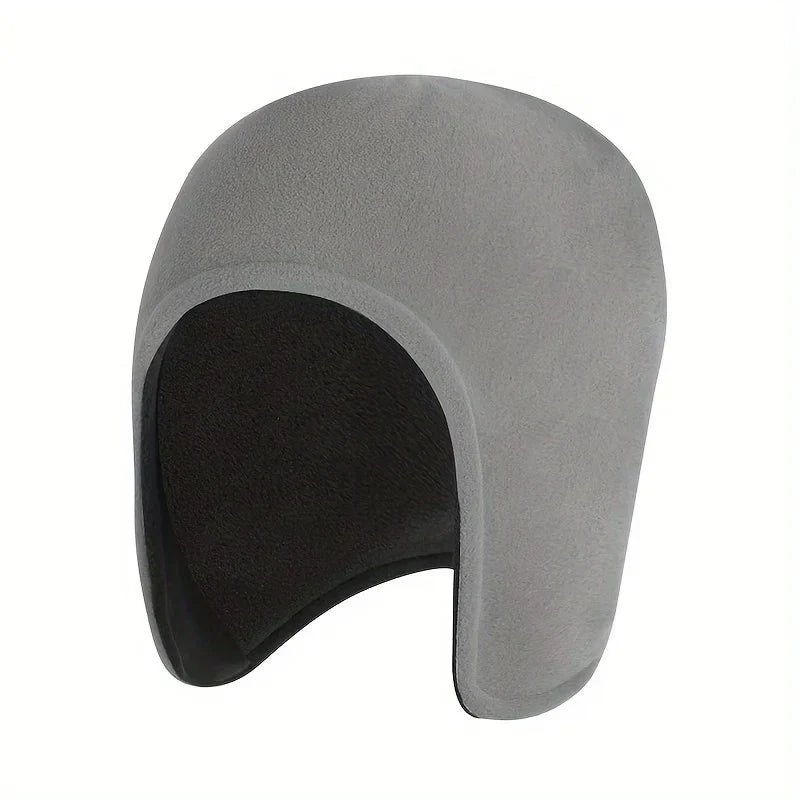 Cycling Hat Double-Layer Fleece Wind-Resistant Ear Protection