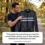 Cycling Jacket Water-Resistant Windproof Breathable