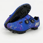 Cycling Shoes SPD-Compatible Dual Dial Closure Rigid Sole