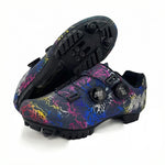 Cycling Shoes SPD-Compatible Dual Dial Closure Rigid Sole