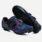Cycling Shoes SPD-Compatible Dual Dial Closure Rigid Sole