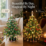 DIY Beaded Christmas Tree Kit Layered Colorful Beadwork
