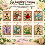 DIY Craft Kit Wildlife Embroidery Wall Hanging