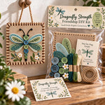 DIY Craft Kit Wildlife Embroidery Wall Hanging