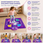 Dance Mat Interactive LED Lights & Music
