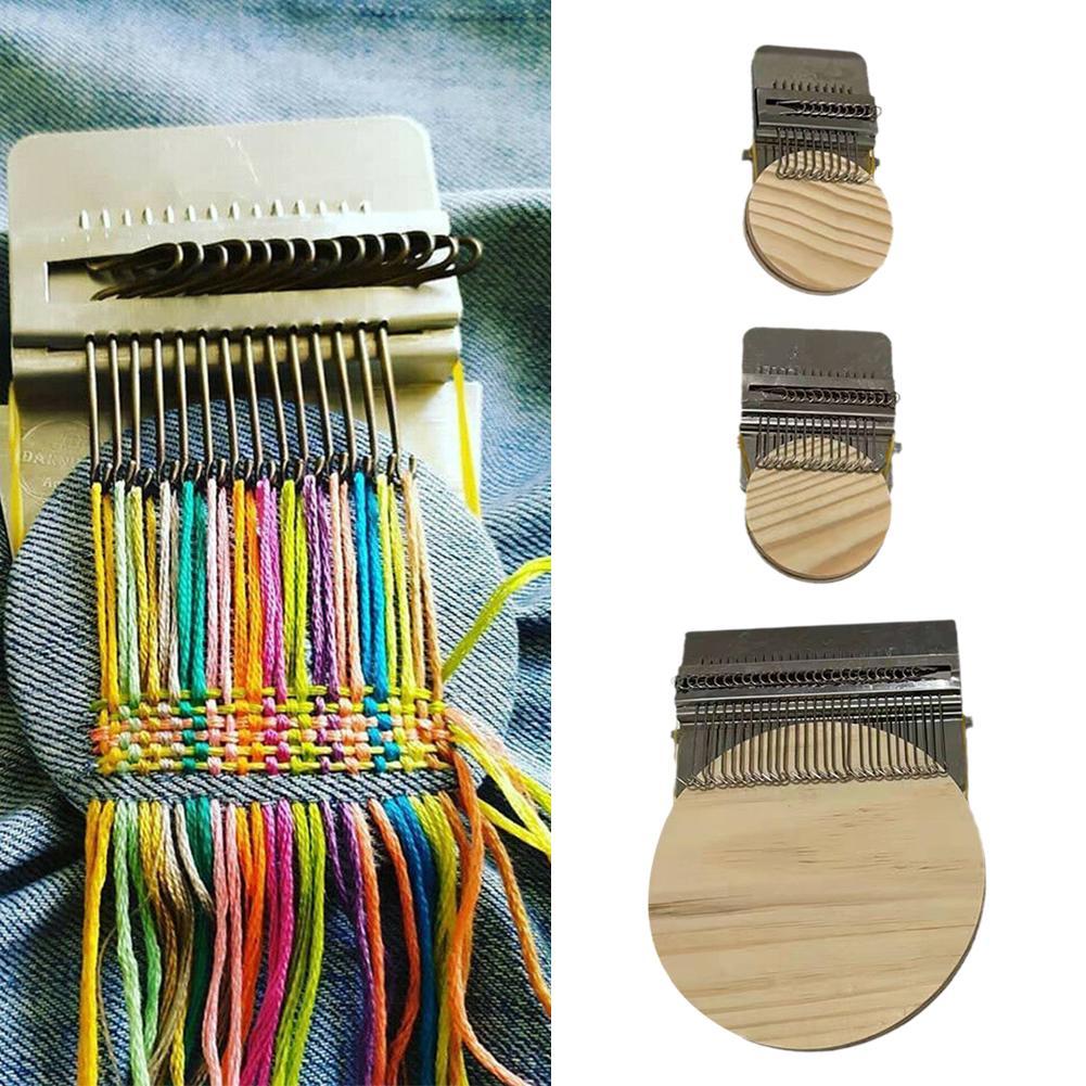 Darning Loom Kit Wood & Steel 10-28 Pins