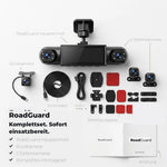 Dash Cam 4-Channel 360° Coverage Infrared Night Vision