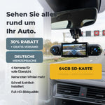 Dash Cam 4-Channel 360° Coverage Infrared Night Vision