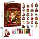 Diamond Painting Advent Calendar 24 Christmas Ornaments