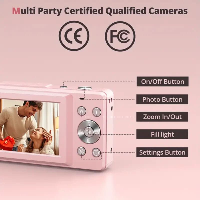 Digital Camera Vintage Style 1080p Video