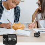 Digital Cube Timer Turn To Start Preset Intervals