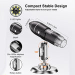 Digital Microscope 1600x USB-Powered Live Viewing