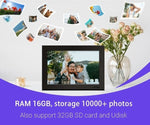 Digital Photo Frame 10.1in IPS Touchscreen WiFi & 16GB
