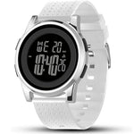 Digital Sports Watch Ultra-Thin Stainless Steel Water-Resistant
