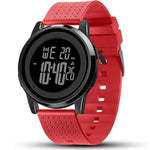 Digital Sports Watch Ultra-Thin Stainless Steel Water-Resistant