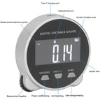 Digital Tape Measure LCD Display 656 Ft Range