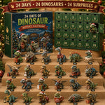 Dinosaur Advent Calendar 24 Collectible Figurines Acrylic