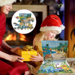 Dinosaur Advent Calendar 24-Day Countdown 3D Figures
