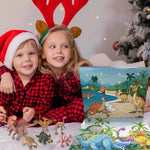 Dinosaur Advent Calendar 24-Day Countdown 3D Figures