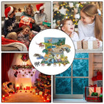 Dinosaur Advent Calendar 24-Day Countdown 3D Figures