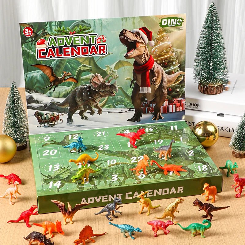 Dinosaur Advent Calendar 24-Day Countdown Toys & Fossils