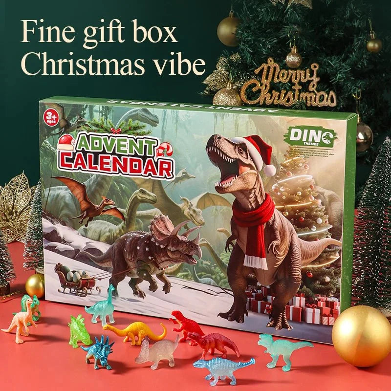 Dinosaur Advent Calendar 24-Day Countdown Toys & Fossils