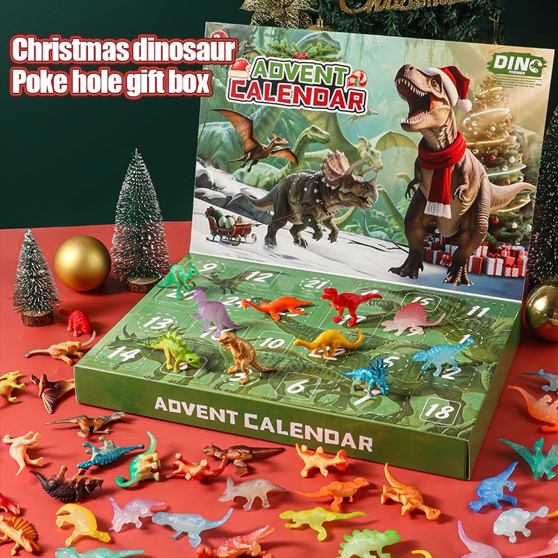 Dinosaur Advent Calendar 24-Day Countdown Toys & Fossils