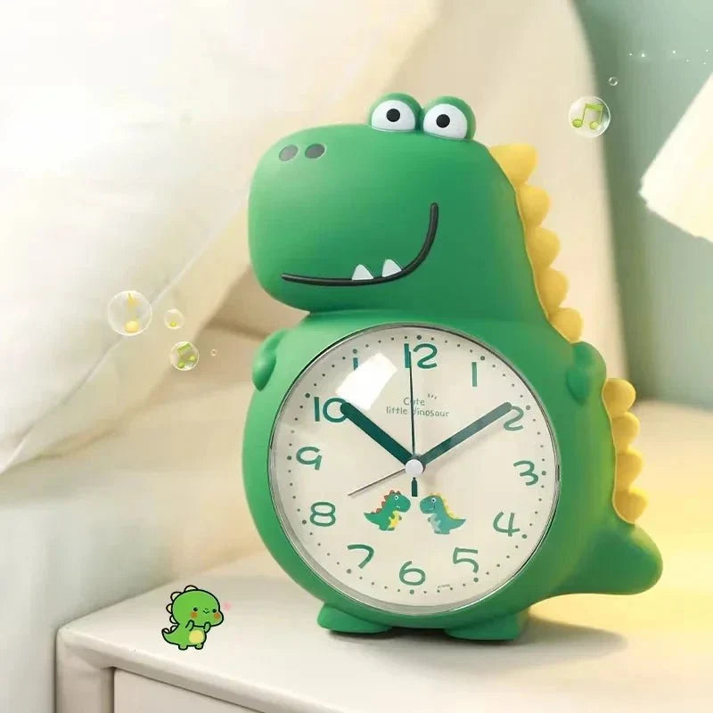 Dinosaur Alarm Clock Gentle Wake-Up Light & Silent Operation