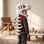 Dinosaur Cape Plush Fleece 3D Hood