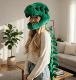 Dinosaur Cape Plush Fleece 3D Hood