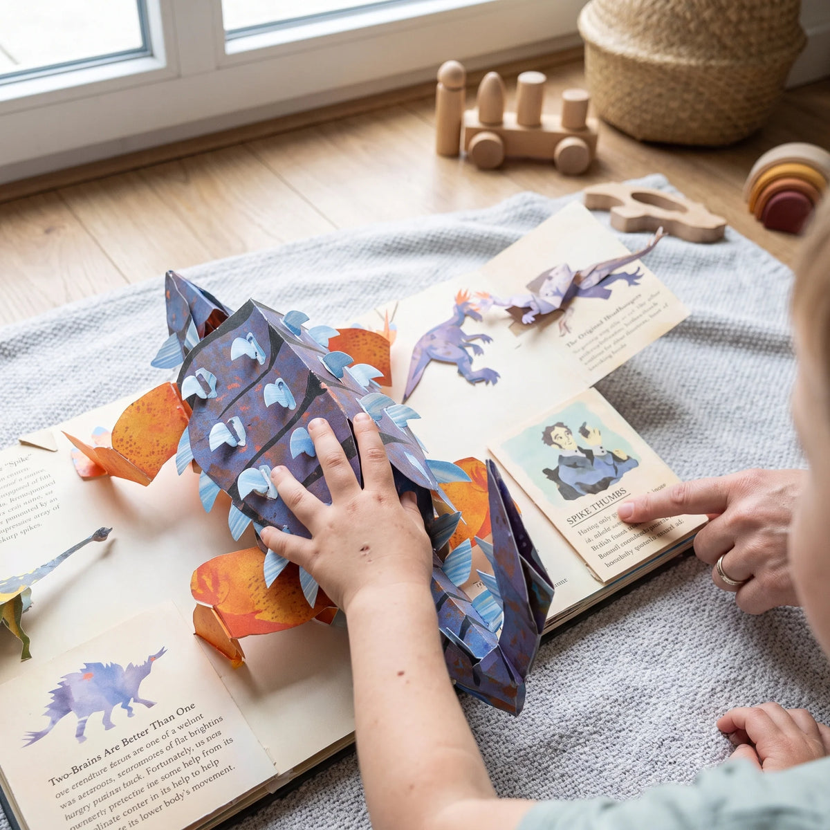 Dinosaur Pop-Up Book Interactive 3D With 35+ Pop-Ups