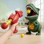 Dinosaur Shooting Game Soft Foam Ball Blaster Target Included
