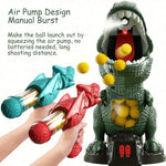 Dinosaur Shooting Game Soft Foam Balls Target Included