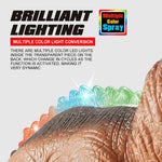 Dinosaur Toy Remote-Controlled Walking Mist Lights & Sounds
