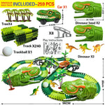 Dinosaur Train Set Interactive Track Playset BPA-Free Plastic
