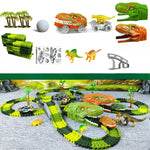 Dinosaur Train Set Interactive Track Playset BPA-Free Plastic