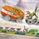 Dinosaur Train Set Interactive Track Playset BPA-Free Plastic
