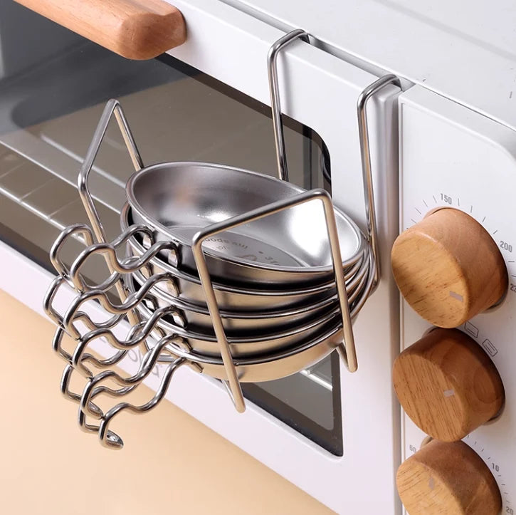 Dipping Bowls Stainless Steel Stackable Set of 5 with Storage Rack