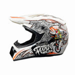 Dirt Bike Helmet Full Face Adjustable Visor