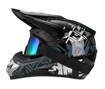Dirt Bike Helmet Full Face Adjustable Visor