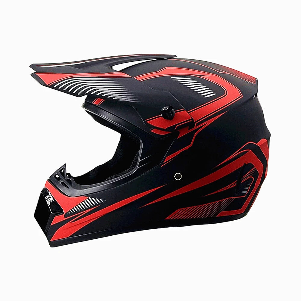 Dirt Bike Helmet Full Face Adjustable Visor