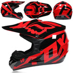 Dirt Bike Helmet Full Face Adjustable Visor
