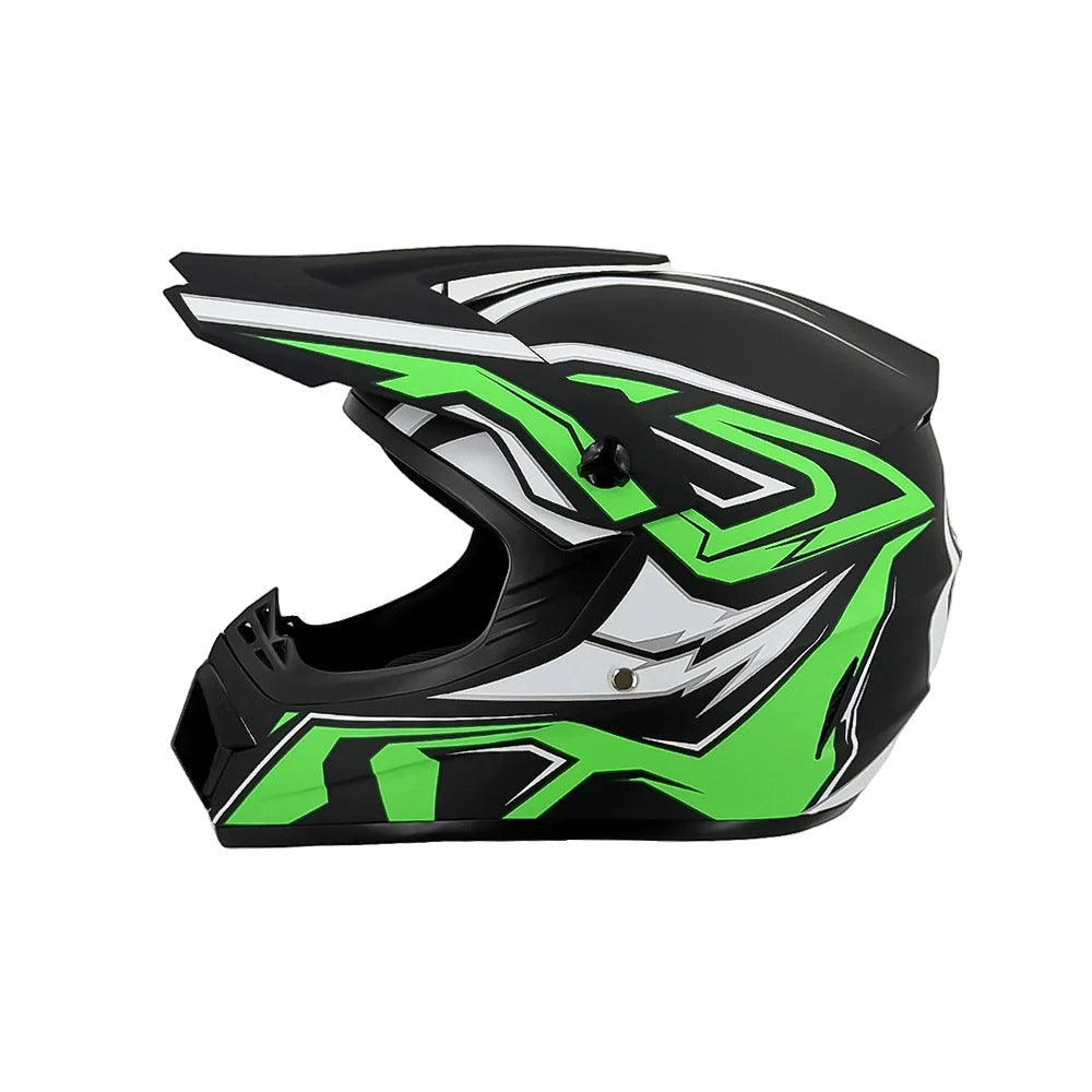 Dirt Bike Helmet Full Face Adjustable Visor