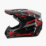 Dirt Bike Helmet Full Face Adjustable Visor