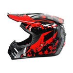 Dirt Bike Helmet Full Face Adjustable Visor