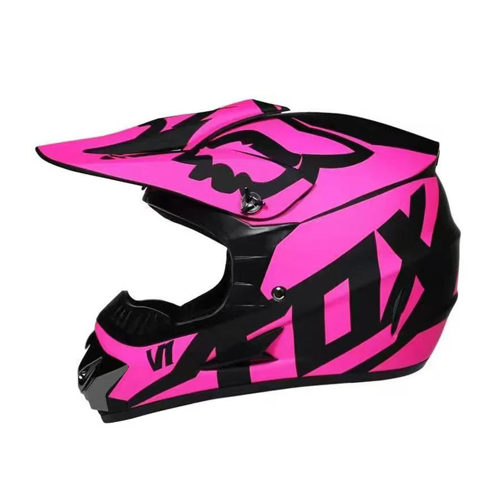 Dirt Bike Helmet Full Face Adjustable Visor